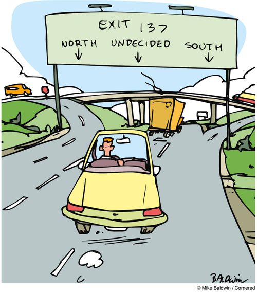 Which way to turn?