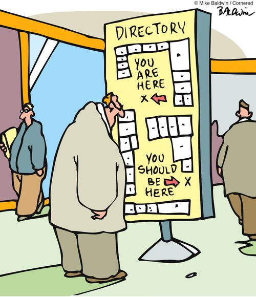 Directory: You are here. You should be here.