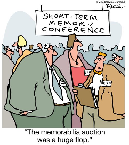 "The memorabilia auction was a huge flop."