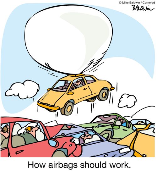 How airbags should work.