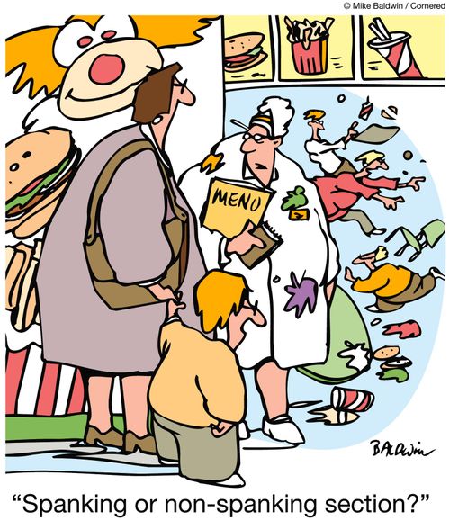 'Spanking or non-spanking section?'
