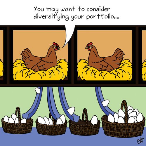 'You may want to consider diversifying your portfolio'