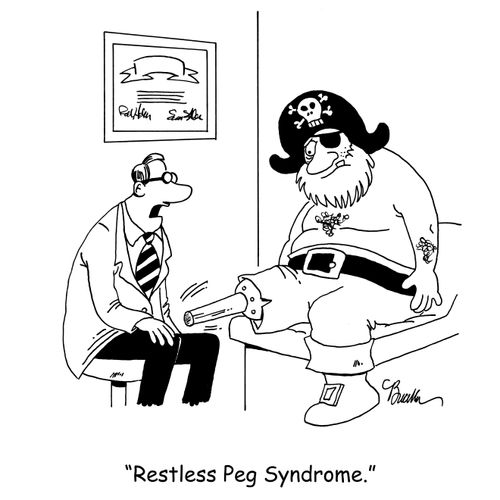 'Restless Peg Syndrome.'