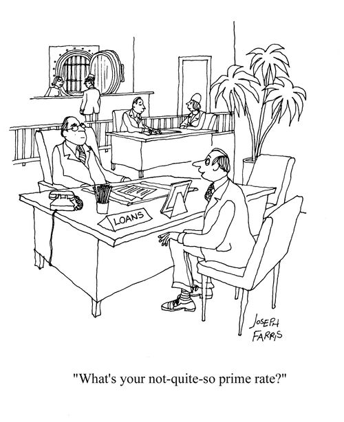 'What's your not-quite-so prime rate?'
