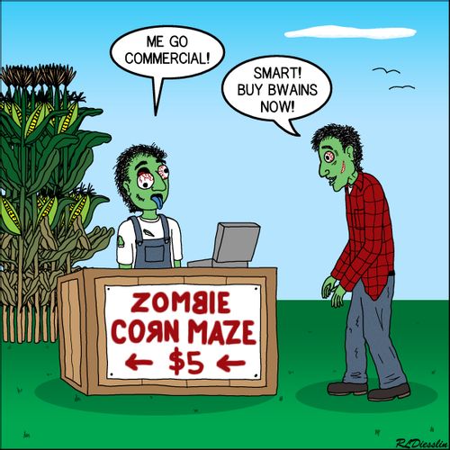 Zombie Corn Maze