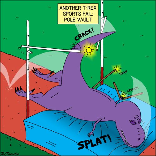 Pole Vault - another T-Rex Sports Fail