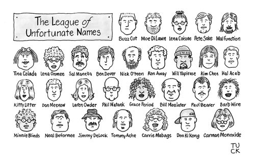 The League of Unfortunate Names....
