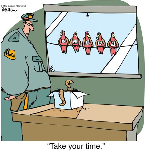 "Take your time."