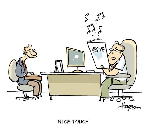 "Nice touch." - Resume playing music.