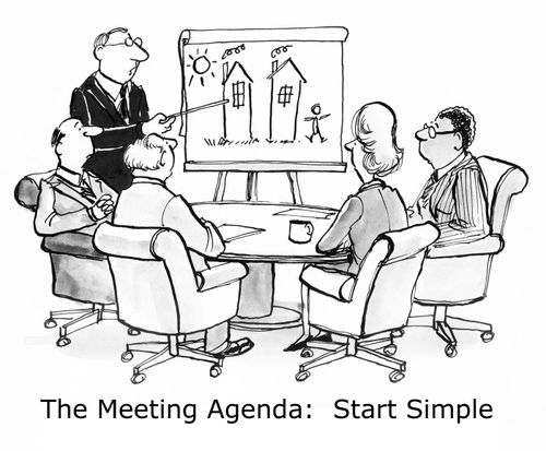 The Meeting Agenda:  Start Simple