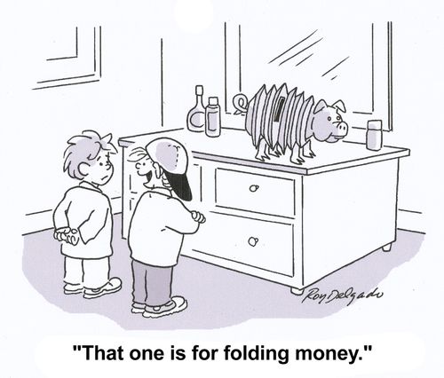 'That one is for folding money.'