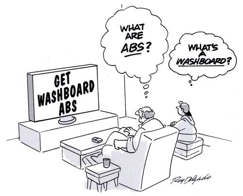 Get washboard abs!