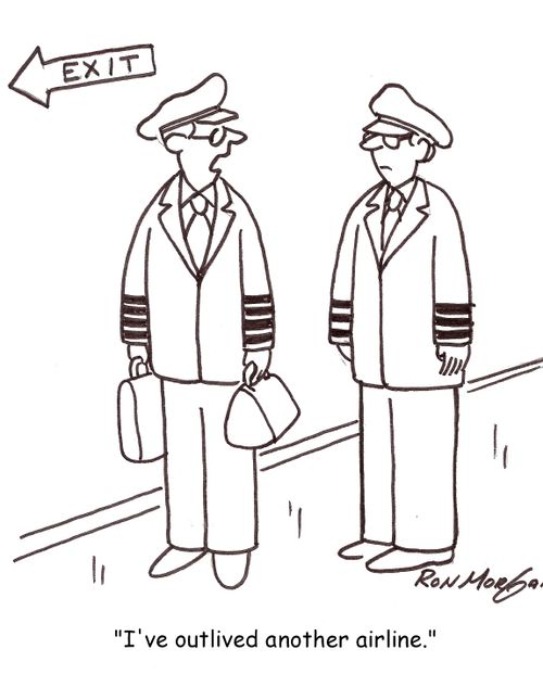 'I've outlived another airline.'