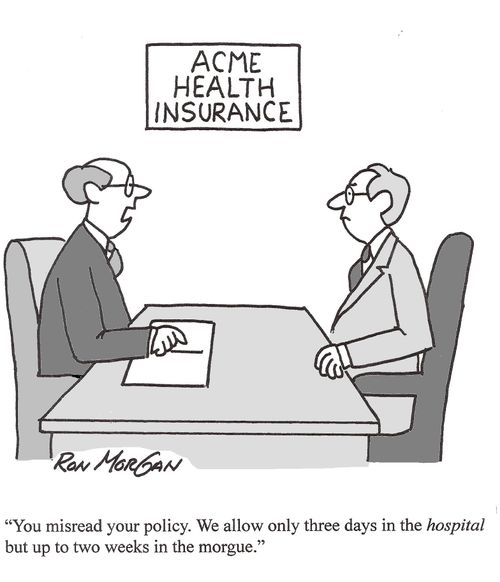 Misread medical policy.