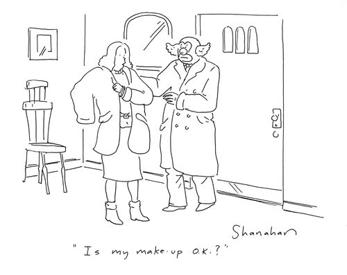 'Is my make-up O.K.?'