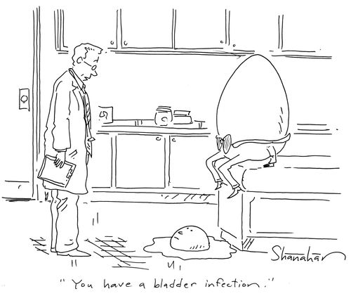 'You have a bladder infection.'