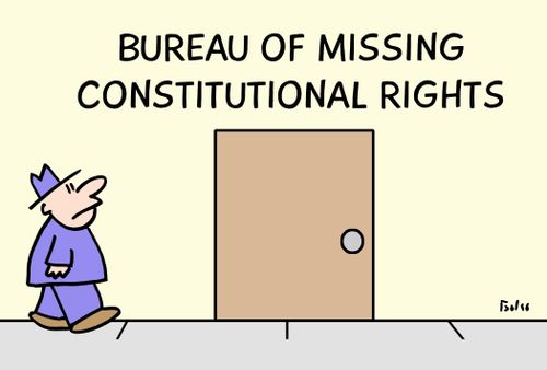 Bureau of Missing Constitutional Rights.