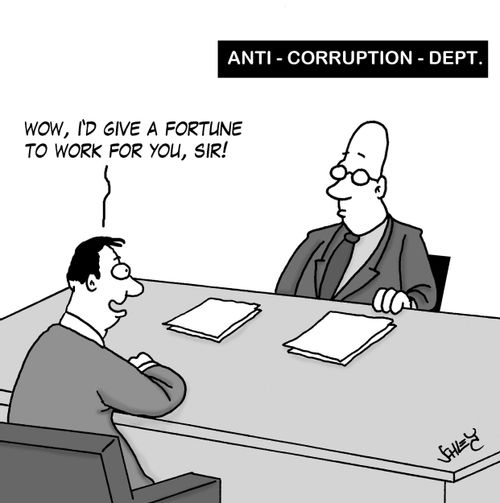 'Wow, I'd give a fortune to work for you, sir!'