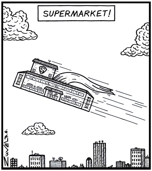 The Superhero Supermarket.