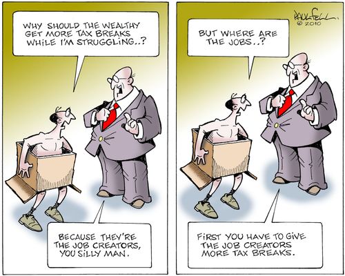Tax Breaks: "But where are the jobs?"