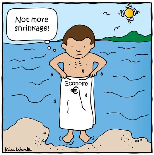 Eurozone Economy Shrinkage.
