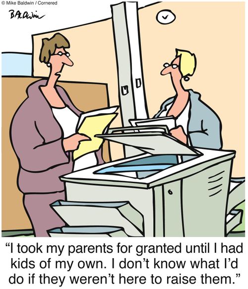 'I took my parents for granted until I had kids of my own. I don't know what I'd do if they weren't here to raise them.'