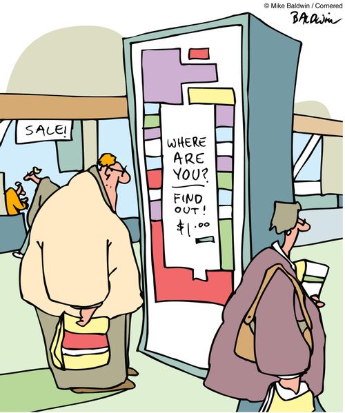 Where are you? Find Out! $1.00.