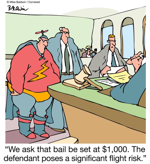 "We ask that bail be set at $1,000. The defendant poses a significant flight risk."