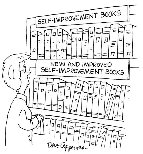 New and Improved Self-improvement Books.