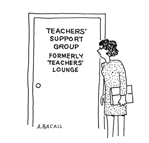 Teachers' Support Group...Formerly Teachers' Lounge.