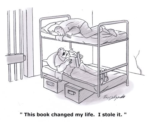 'This book changed my life. I stole it.'