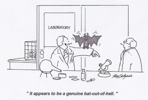 'It appears to be a genuine bat-out-of-hell.'