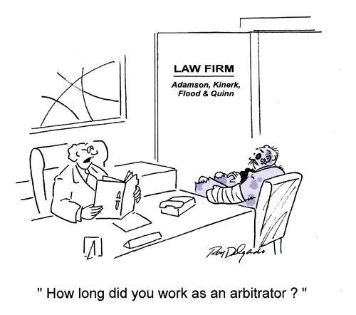 'How long did you work as an arbitrator?'