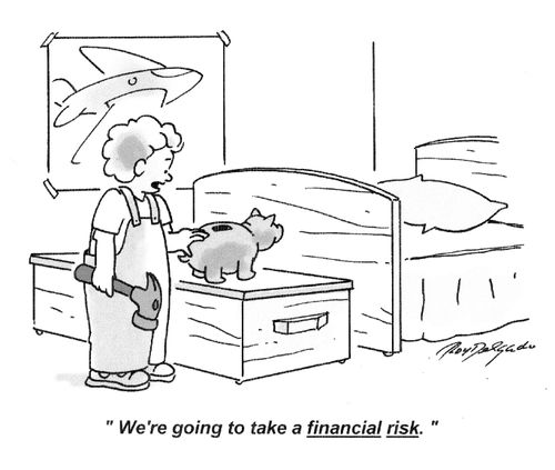 'We're going to take a financial risk.'