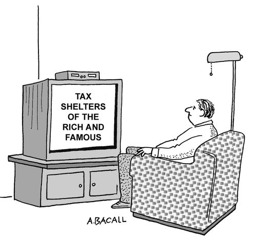 Tax Shelters of the Rich and Famous.