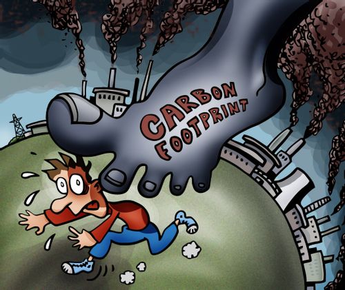 Carbon footprint.