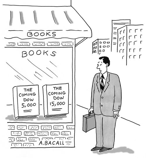 Stock market books.