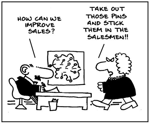 'How can we improve sales?'
