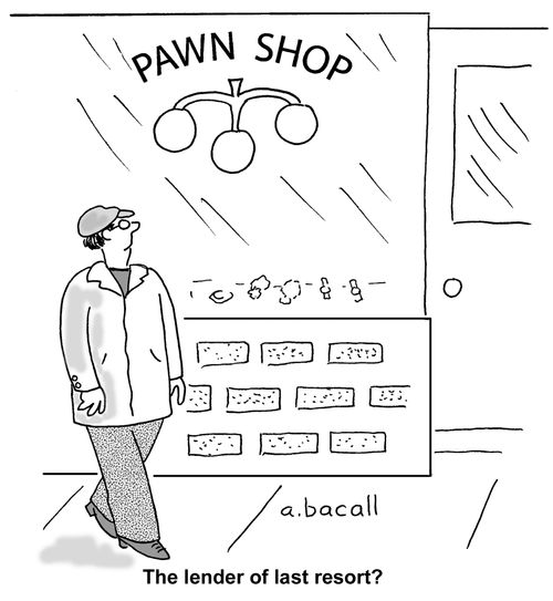 The lender of last resort?