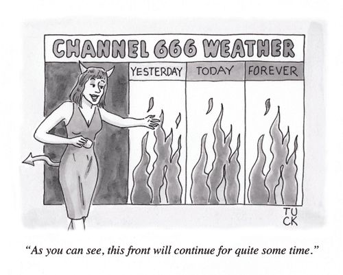 "As you can see, this front will continue for quite some time."