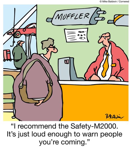 "I recommend the Safety-M2000. It's just loud enough to warn people you're coming."