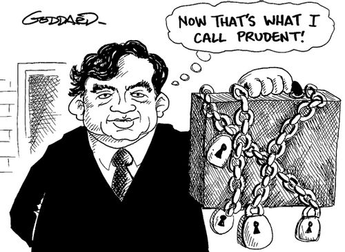 Gordon Brown - 'Now that's what I call prudent!'