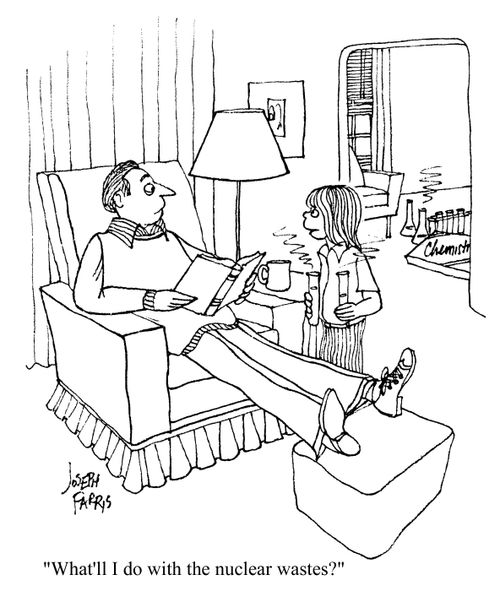 'What'll I do with the nuclear wastes?'
