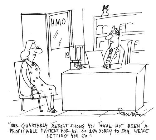Sacking a unprofitable patient