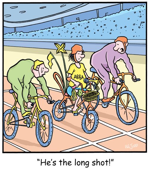 'He's the long shot!'