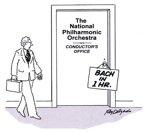 Conductors office - bach in one hour.