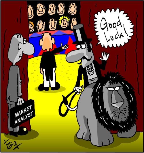 Market analyst at the Circus