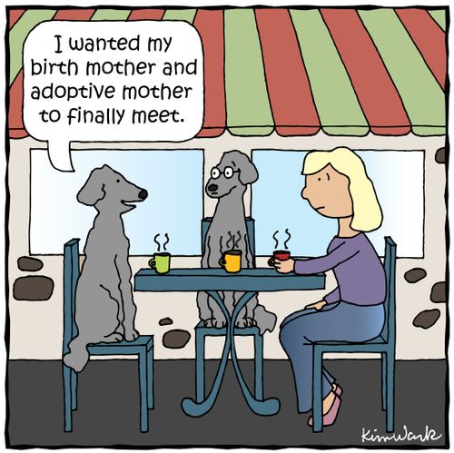 'I wanted my birth mother and adoptive mother to finally meet.'