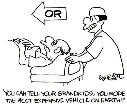 'You can tell your grandkids, you rode the most expensive vehicle on Earth!'  