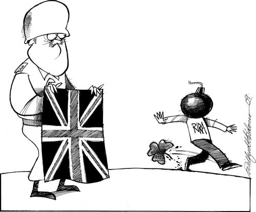 The RIRA, Britain and Ireland...